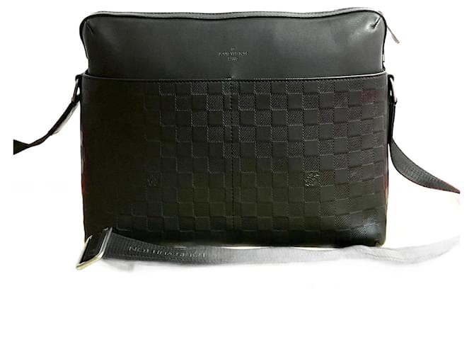 Louis Vuitton Calypso MM Damier Infini Leather Shoulder Bag Black  ref.2190272