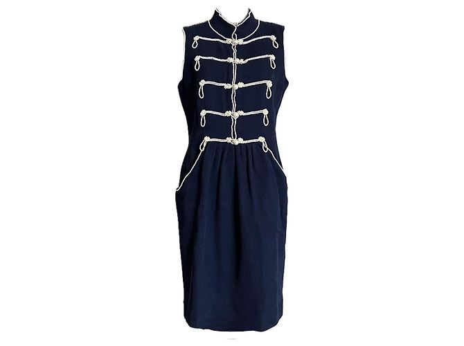 Chanel 13K$ Extremely Rare Pearl Embellished Dress 38 FR