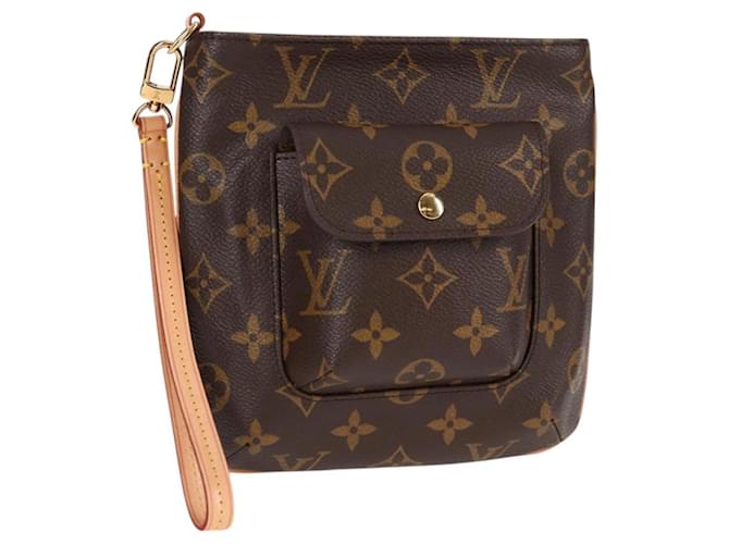 LOUIS VUITTON Monogram Partition Pouch M51901 LV Auth 120305AM Cloth  ref.2190842