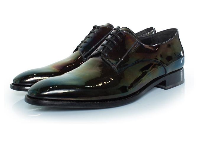 Givenchy, derby de cuero iridiscente