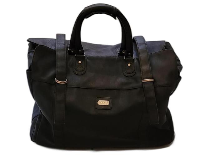 Autre Marque Bags Briefcases Dark grey Leatherette  ref.2191008