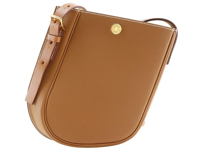 Borsa a Spalla Cavalier 21 Perspective di Hermès Marrone