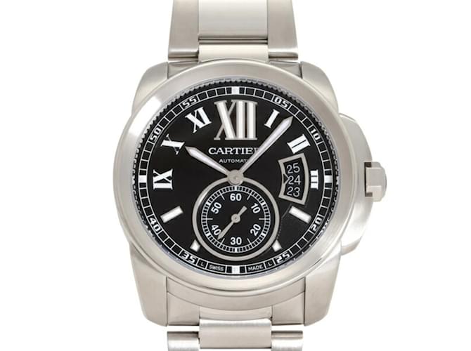 Cartier Calibre De W7100016 Black Dial Men's Watch  ref.2193322