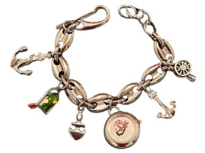 DE LA COLECCIÓN pulsera-reloj MOSCHINO Time 4 Pirates Plata