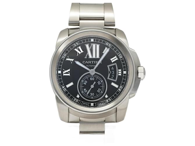 Cartier Calibre De W7100016 Black Dial Men's Watch  ref.2193461