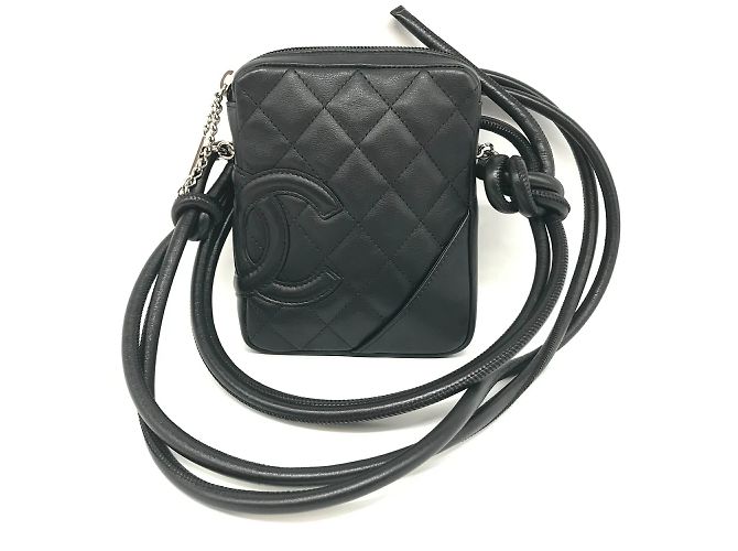 Chanel Cambon Linea Piccola Pochette Nero
