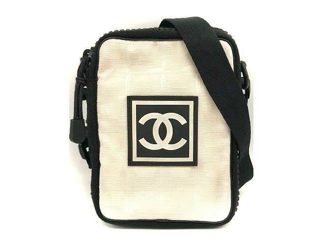 Bolso de hombro Chanel Sport Line Negro Crudo