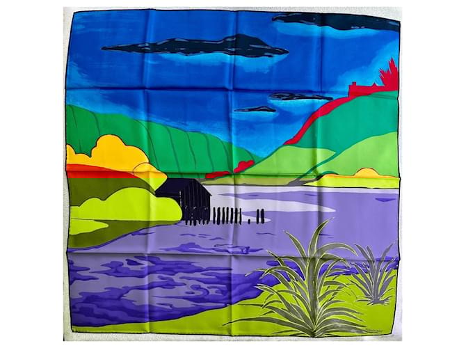 End of the world Hermès Multiple colors Silk  ref.2195558