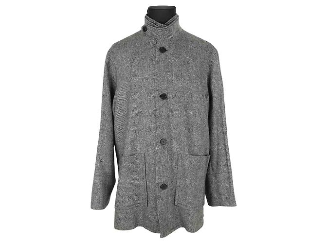 Autre Marque Cappotto di lana nero