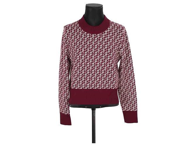 Claudie Pierlot Pull bordeaux