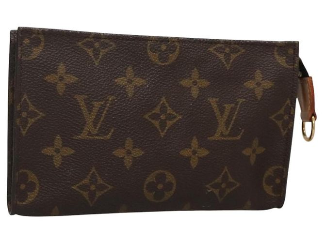 LOUIS VUITTON Monogram Bucket PM Bolsa de Accesorios LV Auth th5943 Monograma