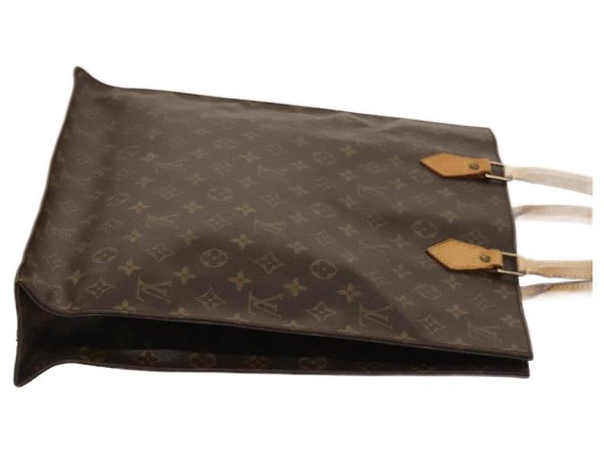 LOUIS VUITTON Sac Plat Monogram Sac à Main M51140 LV Auth yk17966 Monogramme