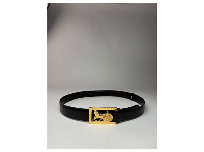 Céline CELINE Gürtel T.cm 90 Leder