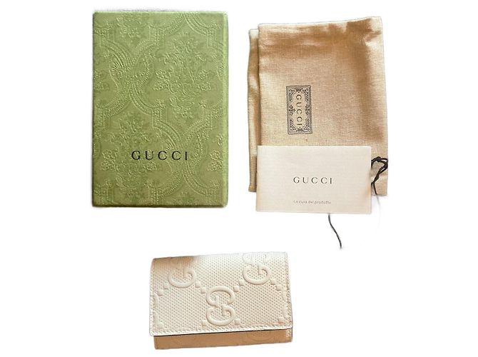 Gucci Purses, wallets, cases Cream
