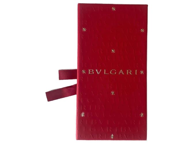 Bulgari Buste Bvlagri Capodanno Cinese Rosso D'oro