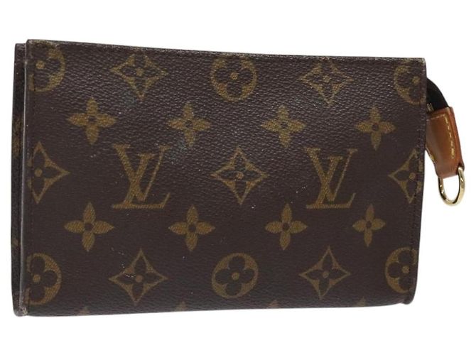 LOUIS VUITTON Monogram Bucket PM Bolsa de Accesorios LV Auth am8255 Monograma