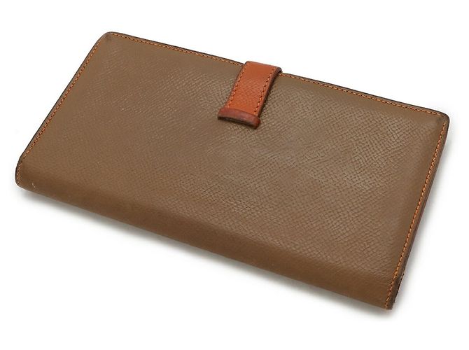 Hermès Béarn Brown