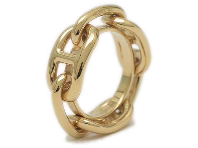 Hermès Hermes Legato Scarf Ring Golden  ref.2200695