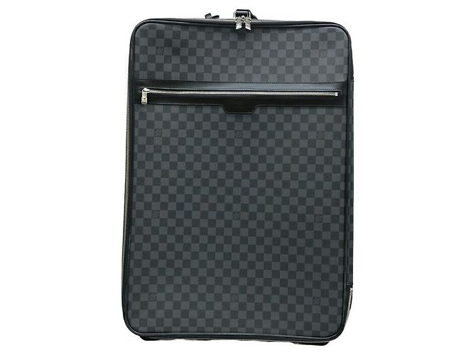 Valigia Louis Vuitton Damier Graphite Pegase 65 Nero
