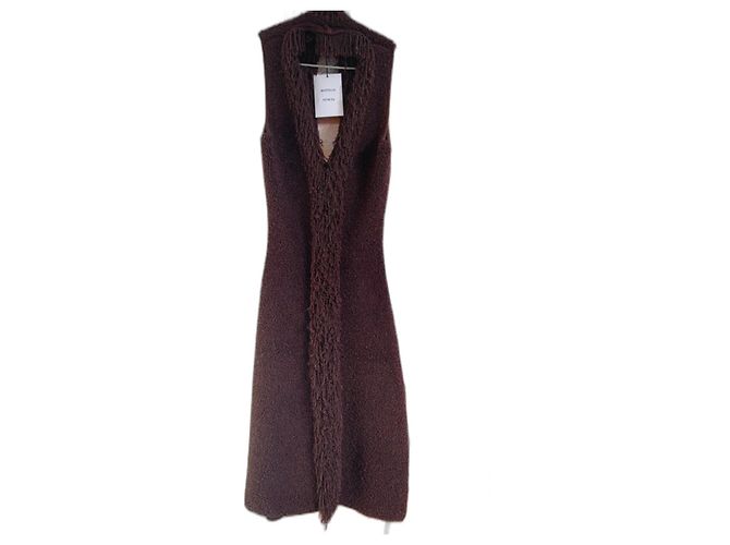 Bottega Veneta Kleid braun Viscose