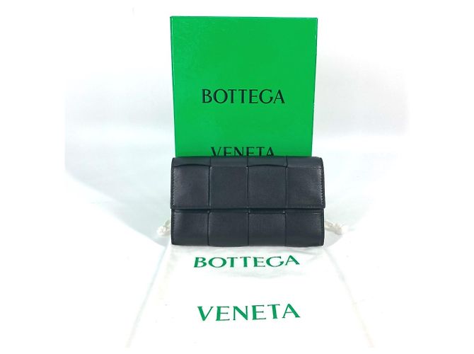 Bottega Veneta Long Wallet Black