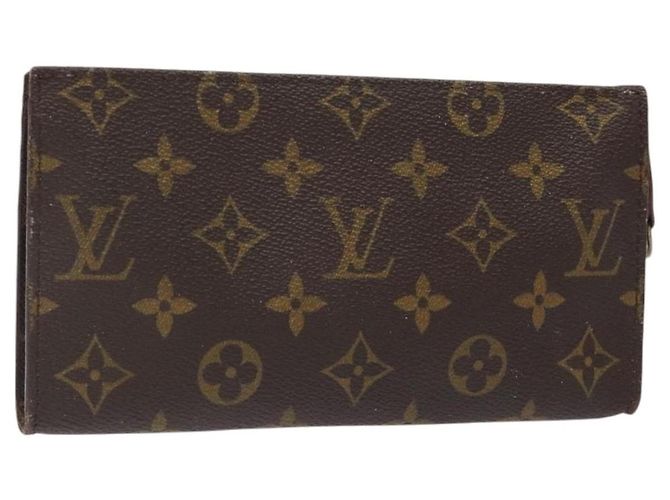 LOUIS VUITTON Monogram Bucket GM Accessory Pouch LV Auth th5873