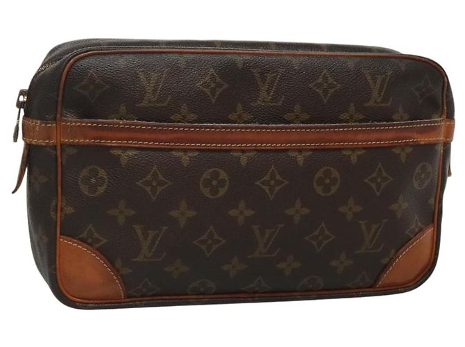 LOUIS VUITTON Clutch Compiegne 28 M51845 LV Auth hk2441 Monogramm