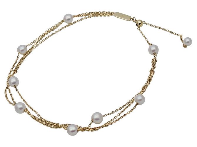 Pulsera de perlas 750YG Tasaki