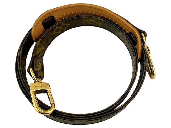 Louis Vuitton Monogram Shoulder Strap Brown