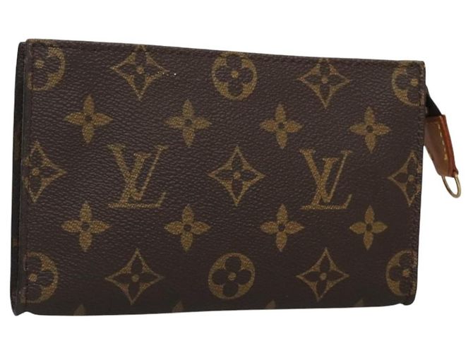 LOUIS VUITTON Monogram Bucket PM Accessory Pouch LV Auth th5945