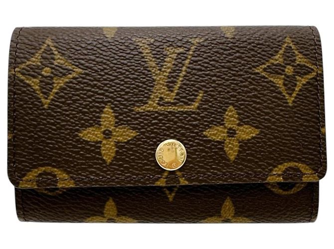 Louis Vuitton Monogram Key Case Brown