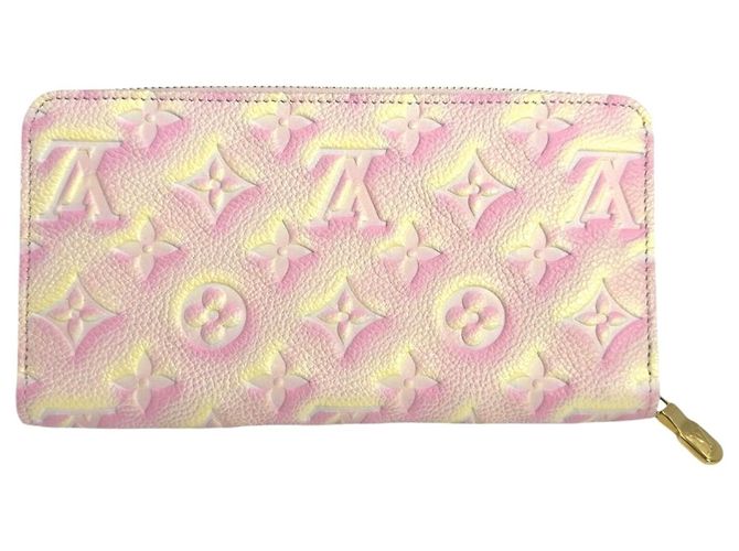 Cartera Larga Monogram Empreinte Louis Vuitton Rosa