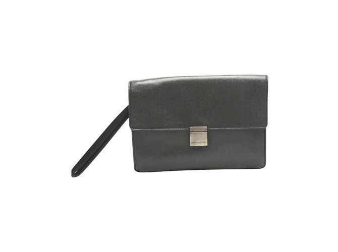 Sac à main Clutch Selenga Taiga de Louis Vuitton Noir