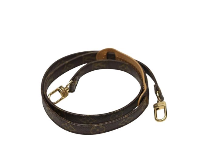 Alça de Ombro Monogram Louis Vuitton Marrom