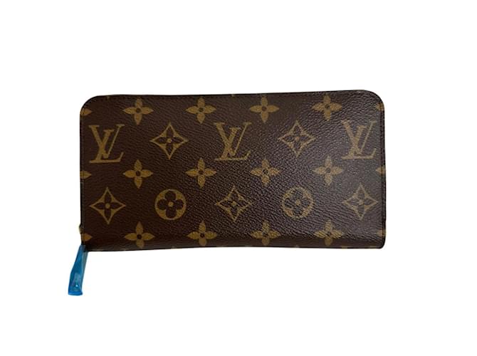 Louis Vuitton Monogram Long Wallet Brown Patent leather  ref.2204137