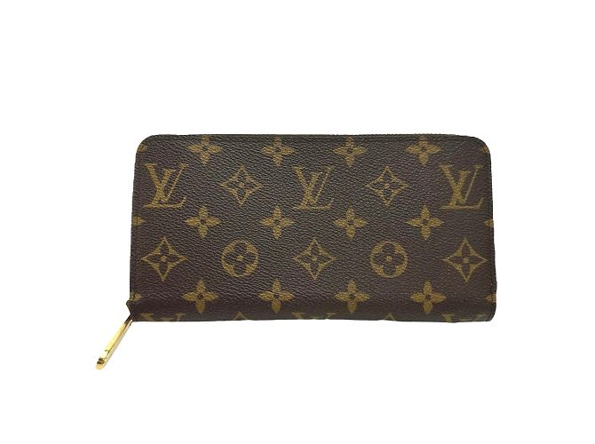 Louis Vuitton Monogram Long Wallet Brown