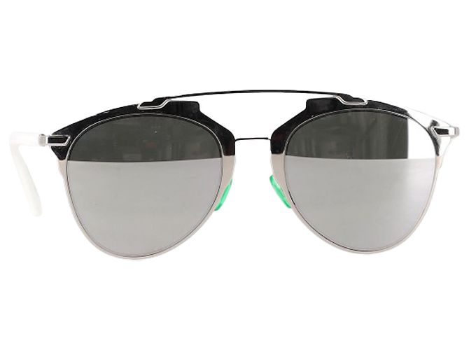 Occhiali da sole aviator Dior Reflected in metallo argento Metallico
