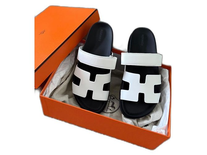 Hermès Sandals White
