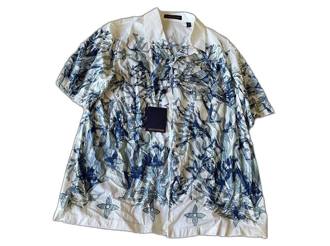 Louis Vuitton Camicie Bianco Cotone