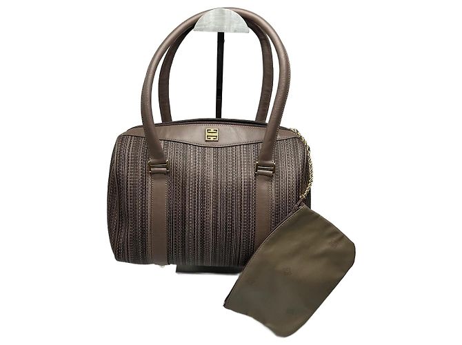 Vintage Givenchy Leather bag brown