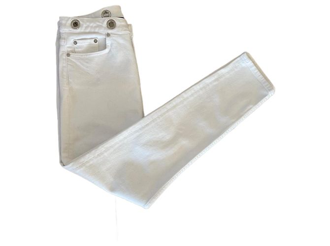Jeans blancos de algodón elastano talla 28 The Kooples Jeans