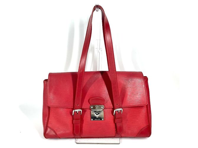 Borsa a spalla Louis Vuitton Epi Segur MM Rosso