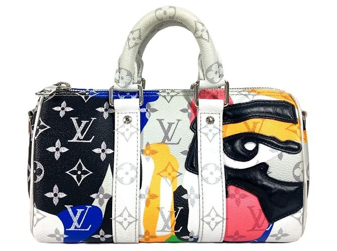 Borsa Keepall Bandoulière 25 Monogramma Louis Vuitton Multicolore