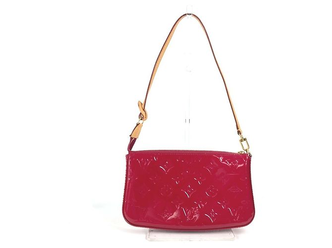 Pochette Accessoires Monogram Vernis Louis Vuitton Rose