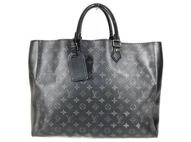 Bolsa Grand Sack Monogram Eclipse Louis Vuitton Preto