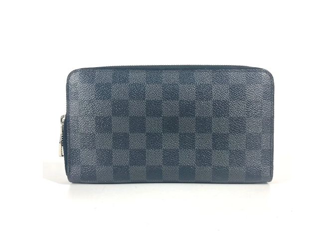 Louis Vuitton Damier Graphite Long Wallet Black