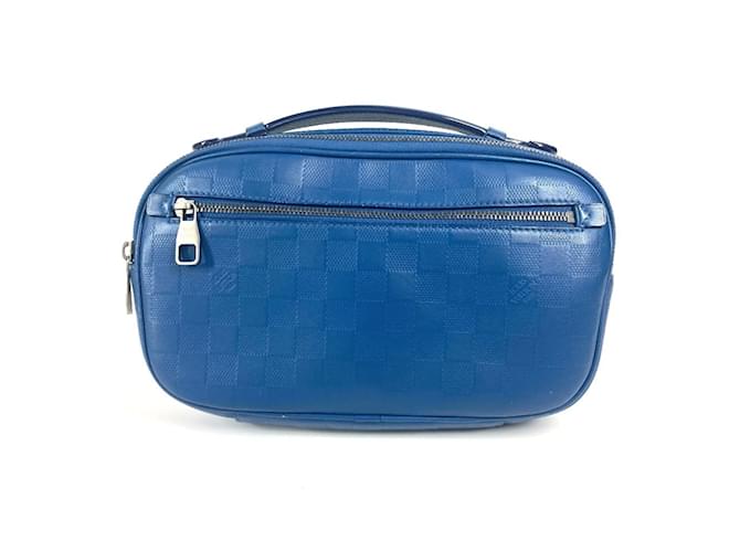 Louis Vuitton Damier Infini Umbrella Bag Blue Cloth  ref.2205805