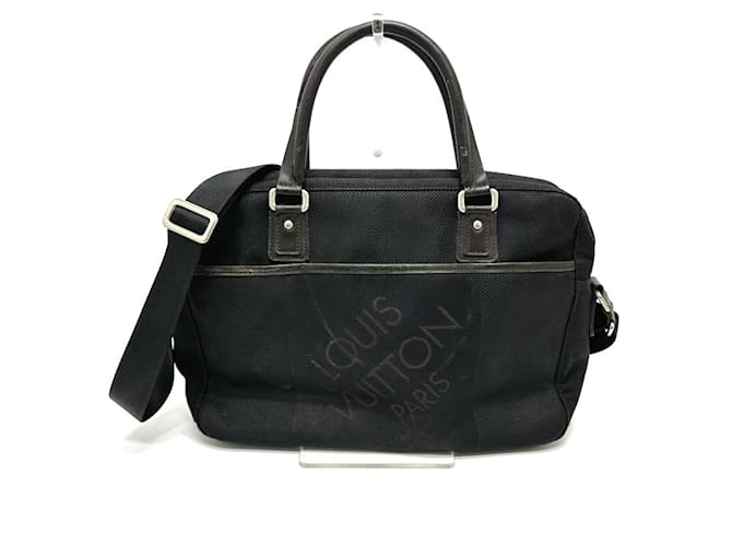 Louis Vuitton Damier Geant 2WAY Bag Black Cloth  ref.2205831