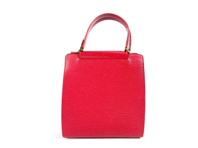 Louis Vuitton Epi Figari PM Tote Bag Rot