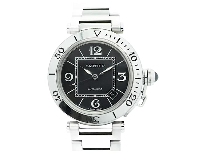 Cartier Pasha 2790 Black Dial Watch for Men  ref.2206218